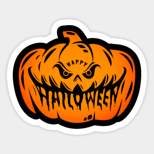 The Pumpkin - What does it Say Sticker